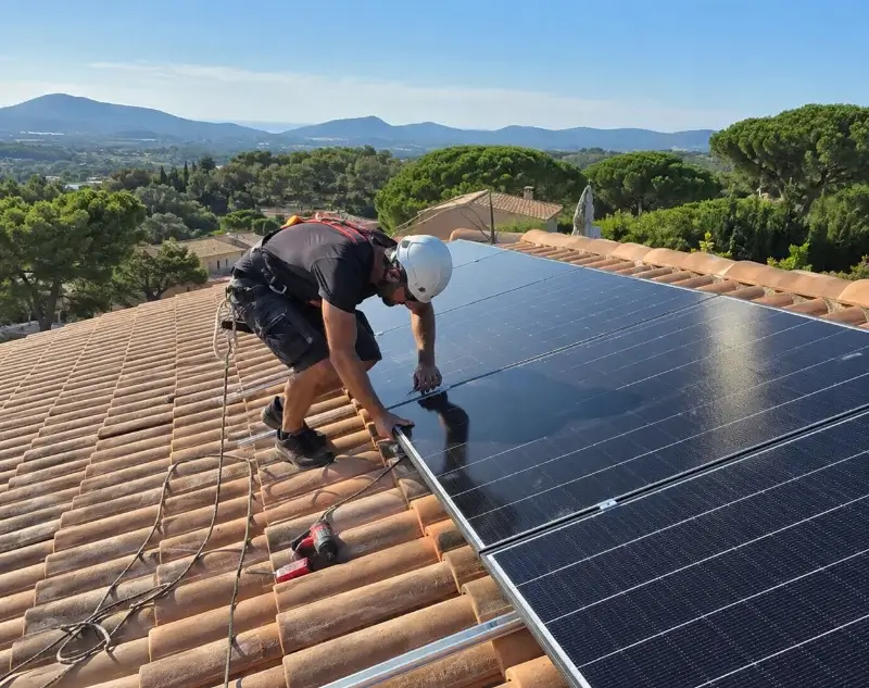 Installateur panneaux solaires Gières — pose photovoltaïque sur toiture