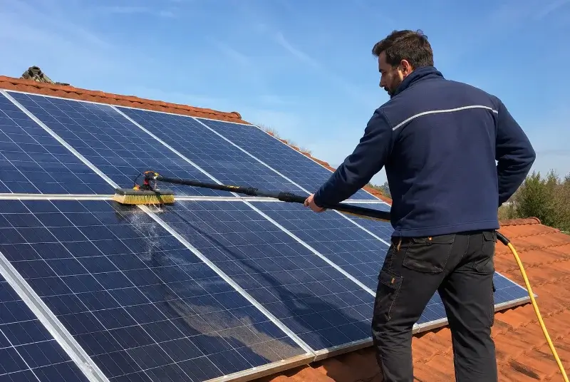 Nettoyage et entretien de panneaux solaires à Gières